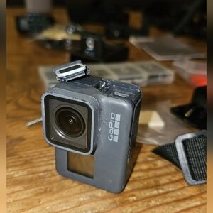 GoPro Hero 5 Black 4K Action Camera With Many Accessories Body & Head Strap